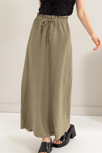 Dolce Linen Maxi Skirt